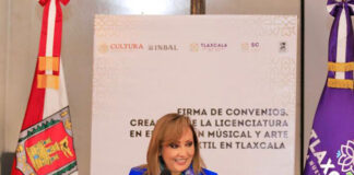Firma gobernadora convenios con el Instituto Nacional de Bellas Artes y Literatura