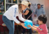 Recorre Paola Angon CAICS del municipio para festejar a la infancia cholulteca