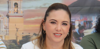 Presenta Paola Angon la 74ª edición de la Feria de San Pedro Cholula