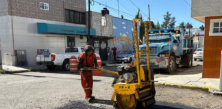 Mejor infraestructura vial fortalece al comercio local: avanza Campaña Capitalina Bacheando Puebla