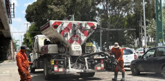 Gobierno de la Ciudad atiende baches en vialidades que conectan con planteles educativos