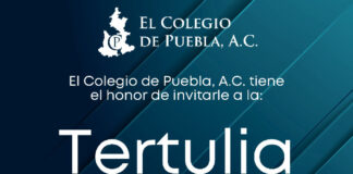 Invita El Colegio de Puebla, A.C. a Tertulia Poética