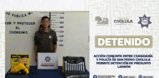 Acción ciudadana y respuesta policial permiten detención de presunto ladrón en Manantiales