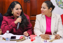 Por un San Pedro Cholula más seguro, Tonantzin Fernández encabeza Mesa de Seguridad Intermunicipal