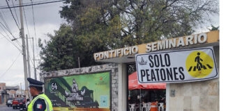 Policía de la Ciudad implementa acciones de seguridad en el Seminario Palafoxiano y La Villita