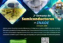 Del 6 al 10 de abril, Segunda Semana de Semiconductores del INAOE