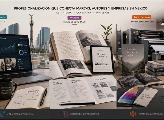 Marketing digital, edición e impresión: tres servicios clave para profesionalizar marcas y autores en México