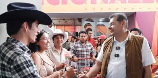 Convivencia y cercanía del gobernador Armenta mier en la Feria de Puebla
