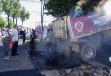 Pepe Chedraui continúa fortaleciendo el mantenimiento vial con «BacheAndo» Puebla