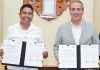 Firma Pepe Chedraui hermanamiento entre Puebla capital y Huatulco