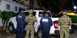 Policías de Amozoc, Estatales y Marina recuperan vehículo con reporte de Robo