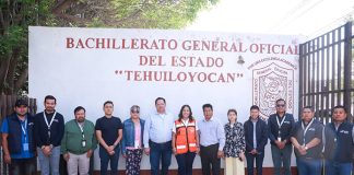 Lupita Cuautle lleva programa de reciclaje a secundarias y bachilleratos de San Andrés Cholula
