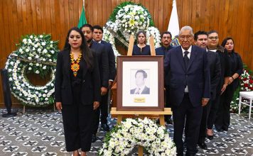 Gobierno de San Pedro Cholula rinde homenaje luctuoso a Ramón Blanca García