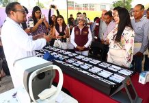 Tonantzin Fernández reafirma su compromiso con la salud de las familias de San Pedro Cholula