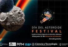 El próximo domingo 28 de junio se llevará a cabo el Día del Asteroide en el Museo de la Evolución, en Puebla