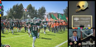 Integrante de Futbol Americano de la UDLAP es Casco de Oro en la categoría Estudiante Jugador del Año
