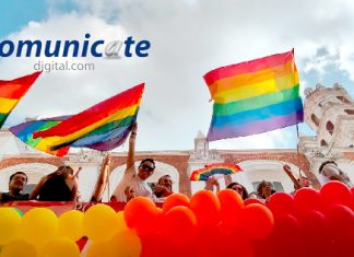 +FOTO Marchan cientos en Puebla por la 25ª edición de la Marcha del Orgullo LGBTTTIQ+