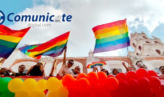 +FOTO Marchan cientos en Puebla por la 25ª edición de la Marcha del Orgullo LGBTTTIQ+