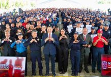 Con policía profesionalizada gobierno estatal fortalece la seguridad de las familias