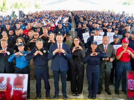 Con policía profesionalizada gobierno estatal fortalece la seguridad de las familias