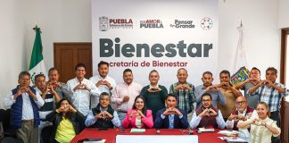 Tonantzin Fernández gestiona más obra comunitaria para las juntas auxiliares de San Pedro Cholula