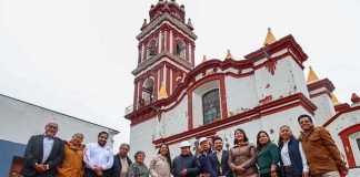 Tonantzin Fernández fortalece la conservación del patrimonio de San Pedro Cholula
