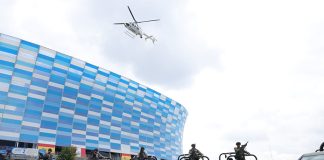 Puebla segura refuerza vigilancia en la capital con operativos aire-tierra