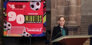 Gobierno de Pepe Chedraui inaugura la exposición «90 minutos: La pasión del fútbol»