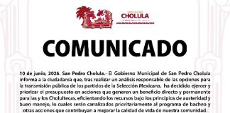 El Mundialito Social continúa con sus actividades; informa el gobierno de San Pedro Cholula
