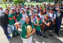 Tonantzin Fernández reafirma su compromiso con la niñez y la juventud al inaugurar el Mundialito Social 2026