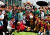 Tlazolito promueve la cultura de la limpieza durante el Mundialito Social San Pedro Cholula