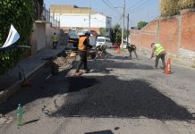 Mantiene Gobierno de Pepe Chedraui supervisión en trabajos de bacheo en distintos puntos de la capital