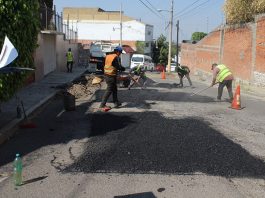 Mantiene Gobierno de Pepe Chedraui supervisión en trabajos de bacheo en distintos puntos de la capital
