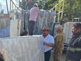 Gobierno municipal de Amozoc atiende de manera inmediata afectaciones por las fuertes lluvias registradas en Chachapa