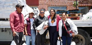 Trabaja Tonantzin Fernández en coordinación con el DIF Estatal en favor de los sectores más vulnerables