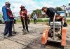 Tonantzin Fernández impulsa el programa de bacheo más amplio en la historia reciente de San Pedro Cholula