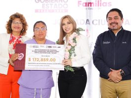 Encabeza Ceci Arellano jornada del SEDIF en beneficio de familias de Santo Tomás Hueyotlipan