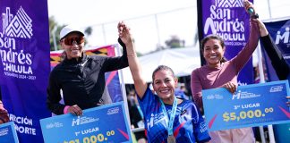 Más de 6 mil corredores celebran el Día del Papá en el Medio Maratón de San Andrés Cholula 2026