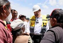 +FOTO +VIDEO Por tierra y por aire, gobernador Alejandro Armenta recorre zona afectada en Ciudad Serdán
