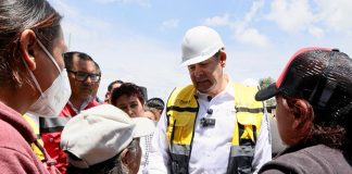 +FOTO +VIDEO Por tierra y por aire, gobernador Alejandro Armenta recorre zona afectada en Ciudad Serdán