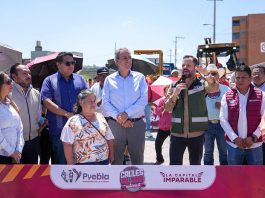 Con #CallesAl100 Pepe Chedraui impulsa trabajos de pavimentación en la Junta Auxiliar de Santo Tomás Chautla
