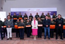 Dignifica Lupita Cuautle a la Guardia Ciudadana de San Andrés Cholula
