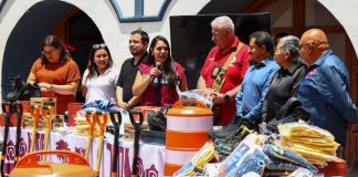 Tonantzin Fernández impulsa acciones para fortalecer la seguridad y la imagen urbana de San Pedro Cholula