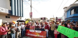 Inicia Pepe Chedraui obras de rehabilitación vial en la Junta Auxiliar de Santa María Xonacatepec