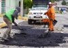 Bachean y preparan vialidades para la próxima relaminación en calles principales de Amozoc