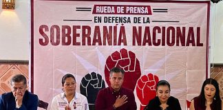 Desde Puebla, la izquierda histórica y fundadora de Morena hace un llamado a la unidad para la defensa irrestricta de la soberanía nacional