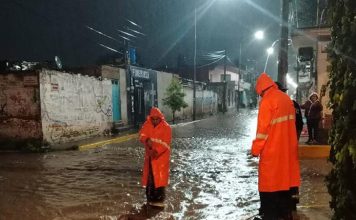 Atiende Brigada Pluvial Intermunicipal de San Pedro Cholula, reportes de lluvias