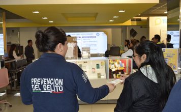 Refuerza Gobierno de Tonantzin Fernández acciones de prevención de la extorsión en el sector comercial