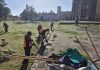 Intensifica Tonantzin Fernández labores de mantenimiento urbano en San Pedro Cholula