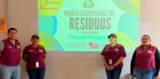 Concluye Organismo de Limpia ciclo de pláticas de educación ambiental en la Primaria Nezahualcóyotl de San Cristóbal Tepontla